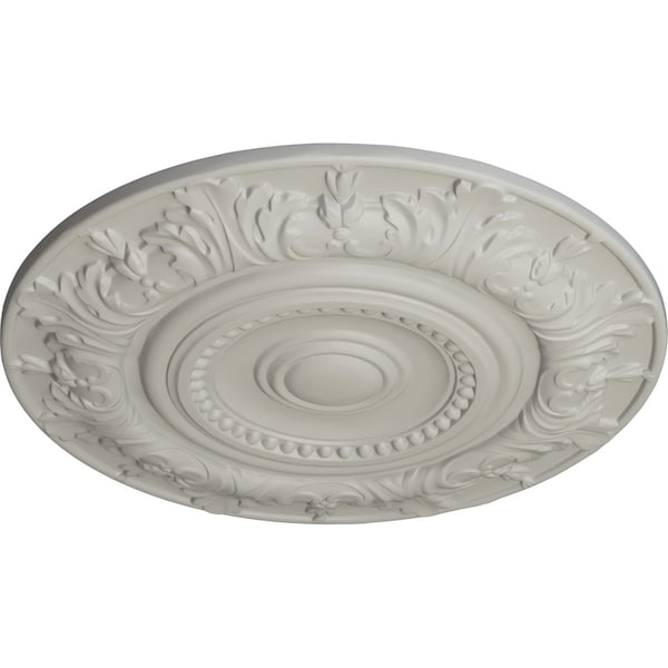 Biddix Ceiling Medallion (Fits Canopies Up To 7 1/2), Hnd-Painted Pot Of Cream, 20 7/8OD X 1 1/4P